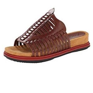 Naya Woman's Kicker Huarache Slide Sandals